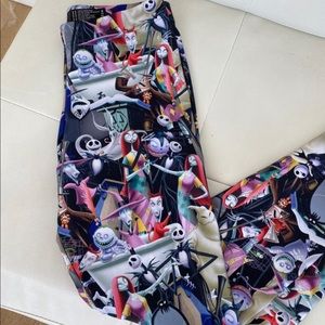 Blackmilk Nightmare Before Christmas leggings